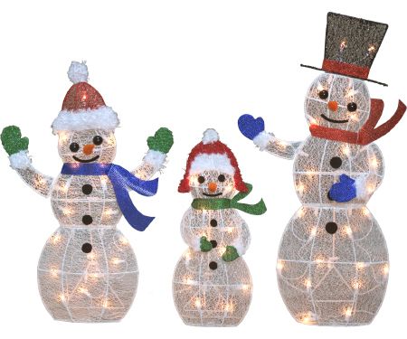 Photo 1 of 29" SNOWMAN FAMILY 50L
