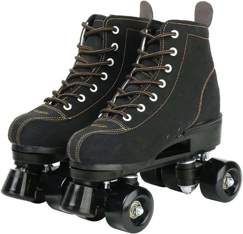 Photo 1 of Roller skates size 44 black with carry bag 