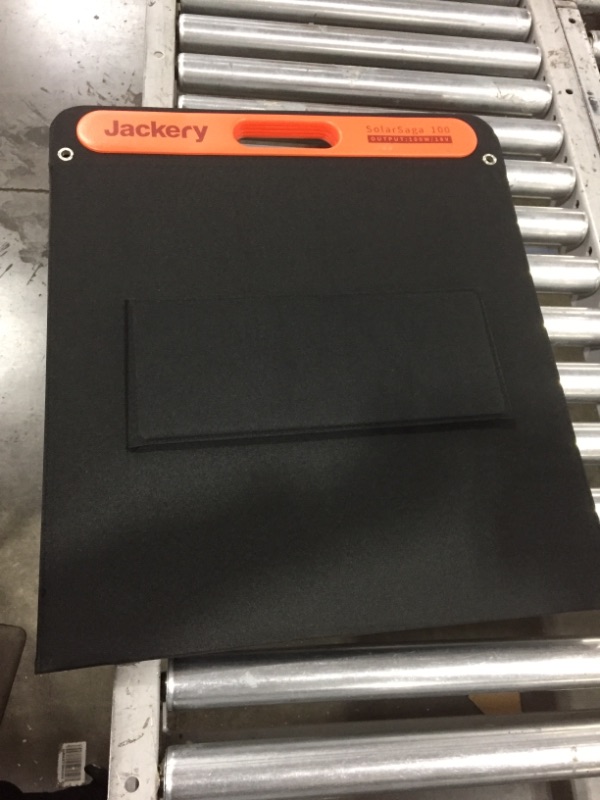 Photo 1 of Jackery SolarSaga 100W Portable Solar Panel for Explorer 240/300/500/1000/1500 Power Station, Foldable US Solar Cell Solar Charger with USB Outputs for Phones (Can't Charge Explorer 440/ PowerPro)
