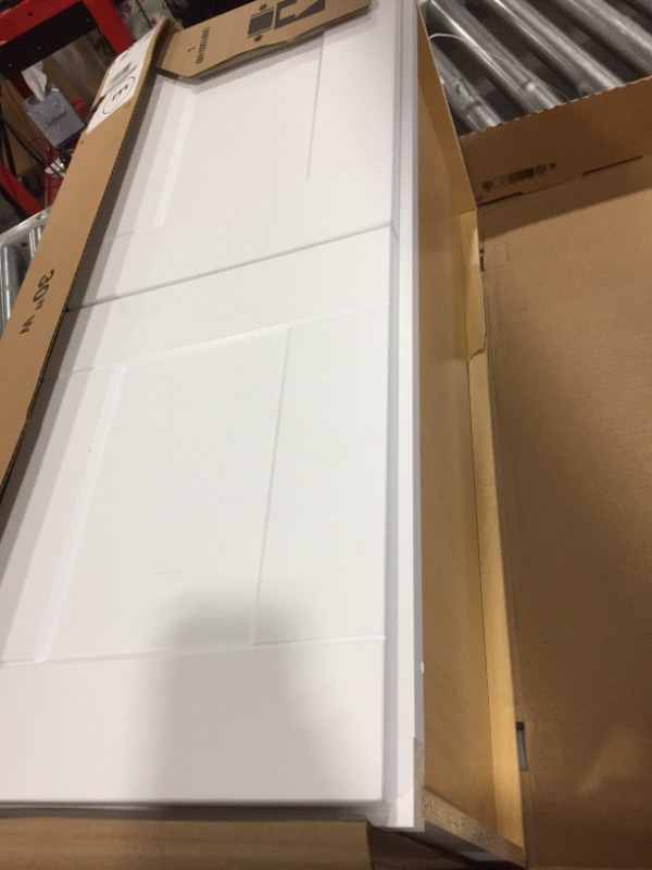 Photo 2 of Continental Cabinets CBKW3012-SSW ANDOVER SHAKER WALL BRIDGE CABINET, WHITE, 30X12 IN. (1 PER CASE)
