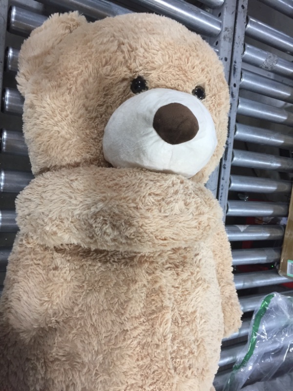 Photo 3 of Big Plush 4 Foot Teddy Bear Extra Soft 48 inch Beige Tan Jumbo Stuffed Animal (Not exactly as stock)
