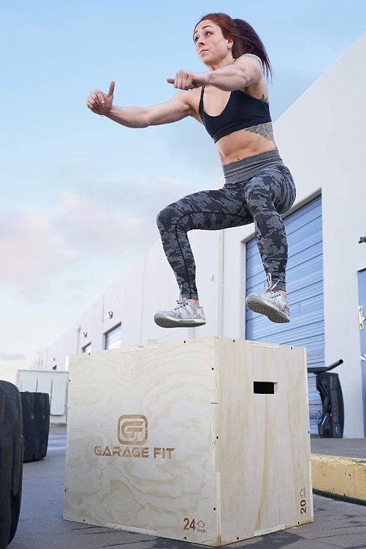 Photo 1 of Garage Fit Wood Plyo Box  1 Plyo Box, Essential for Plyometrics Training