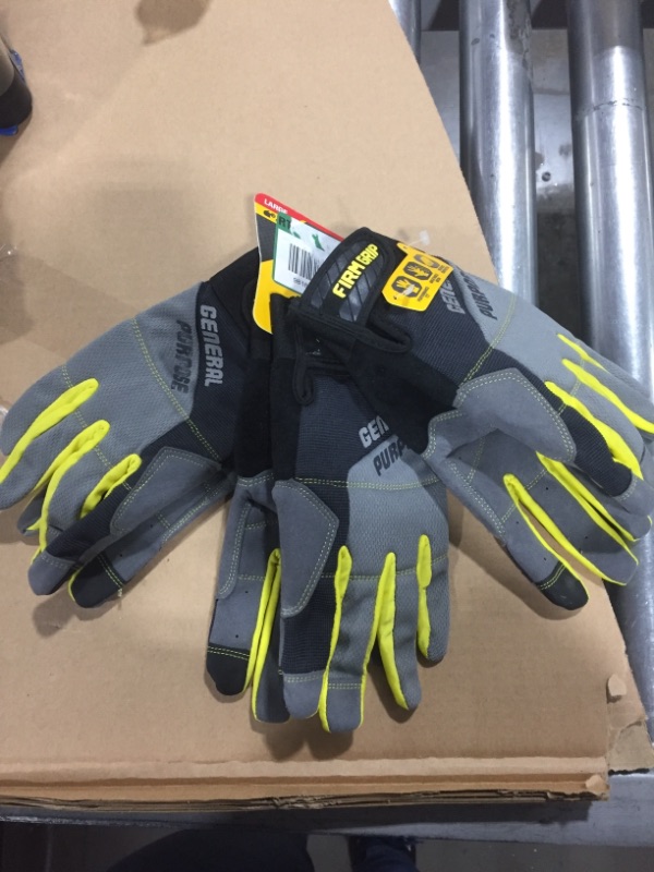 Photo 2 of 3 PACK FIRM GRIP GENERAL PURPOSE GLOVES