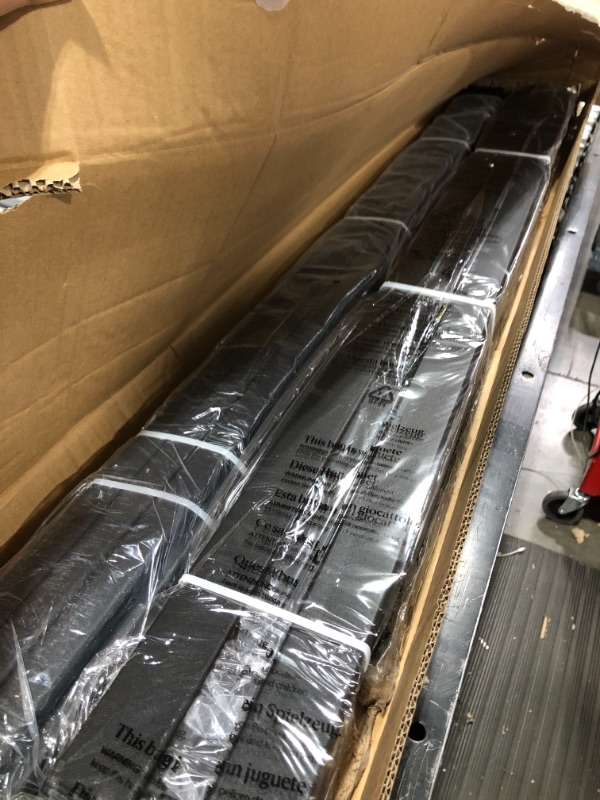 Photo 2 of Zinus Van 16 Inch Metal Platform Bed Frame with Steel Slat Support / Mattress Foundation, Queen
