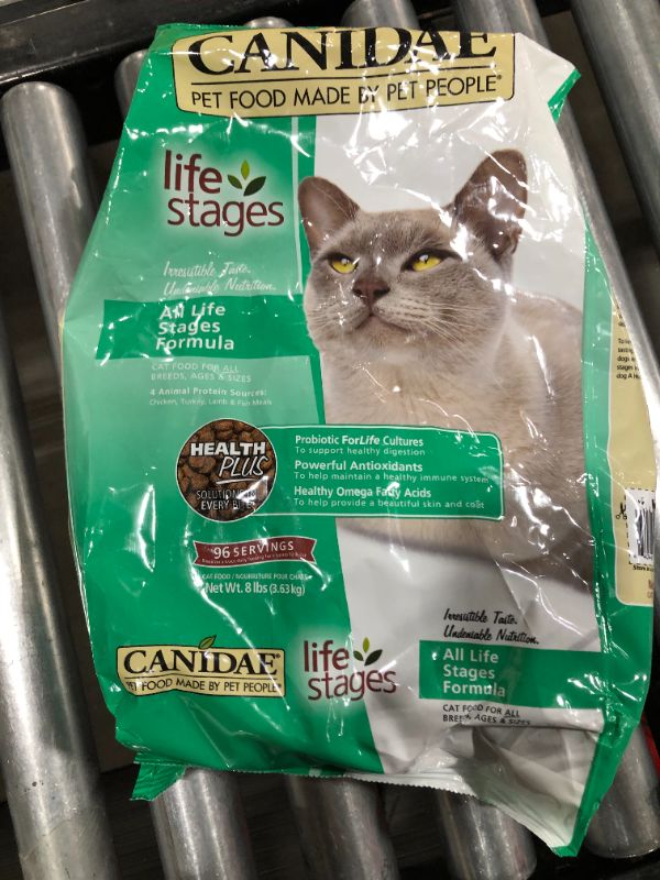 Photo 1 of Canidae Life Stages Chicken, Turkey, Lamb & Fish Dry Cat Food, 8 Lb