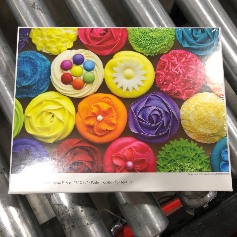 Photo 2 of Cool Cupcakes 1000 Piece Jigsaw Puzzle by Colorcraft