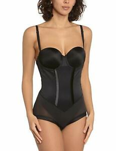 Photo 1 of Maidenform BLACK Flexees Easy-Up Firm Control Bodysuit, US 34B, UK 34B
