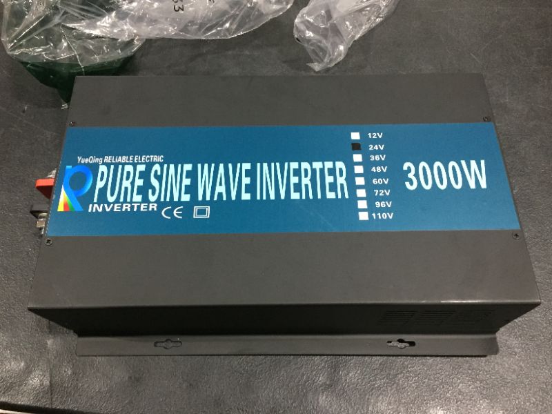 Photo 3 of WZRELB 3000watt Pure Sine Wave Inverter 24V DC to 120V AC 60HZ with LED Display Car Inverter Generator (RBP300024B1) GENERATOR ONLY, NO CABLES INCLUDED
