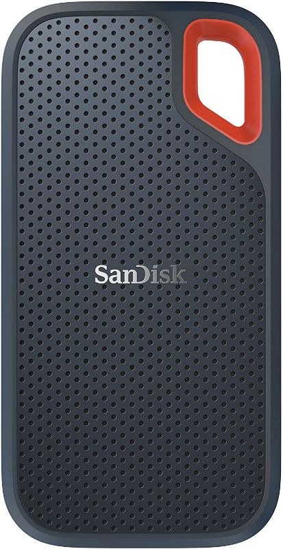 Photo 2 of SanDisk 2TB Extreme Portable External SSD - Up to 550MB/s - USB-C, USB 3.1 - SDSSDE60-2T00-G25
