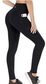 Photo 1 of Heathyoga Yoga Pants for Women Leggings with Pockets for Women High Waisted Yoga Pants with Pockets Workout Leggings 2 pair
