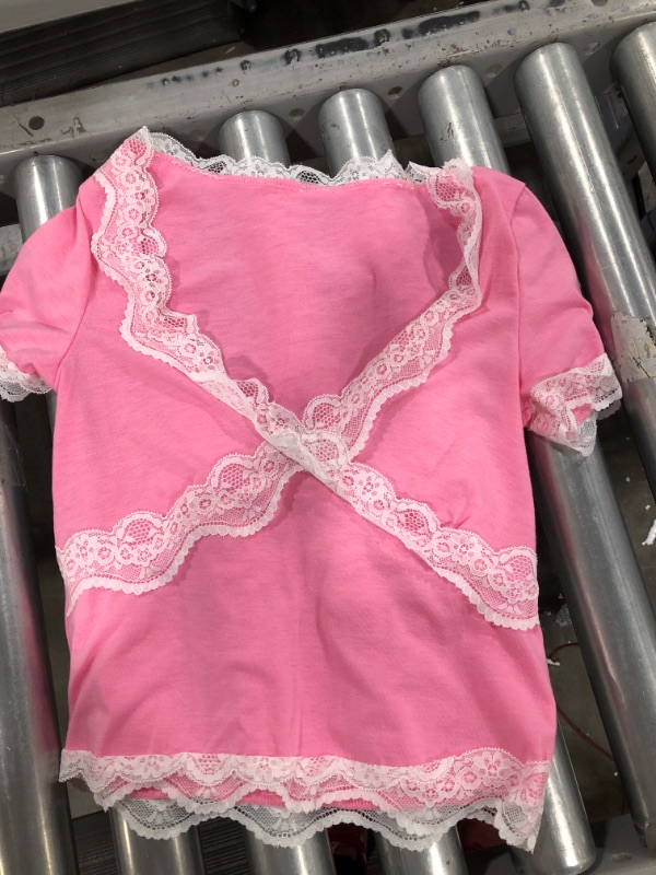 Photo 1 of Women Crop Top pink Size-S