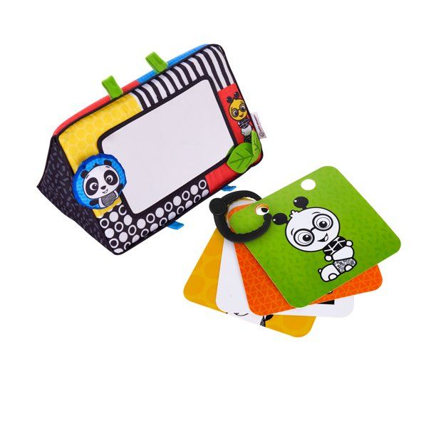 Photo 1 of Baby Einstein Flip For Art High Contrast Floor Activity Mirror with Take Along Cards, Ages Newborn