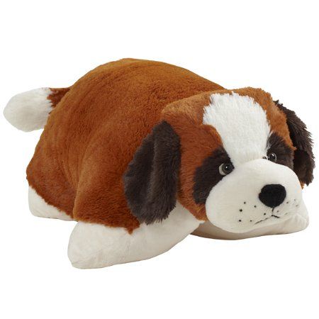 Photo 1 of Pillow Pets 18" Signature St. Bernard Stuffed Animal Plush Toy