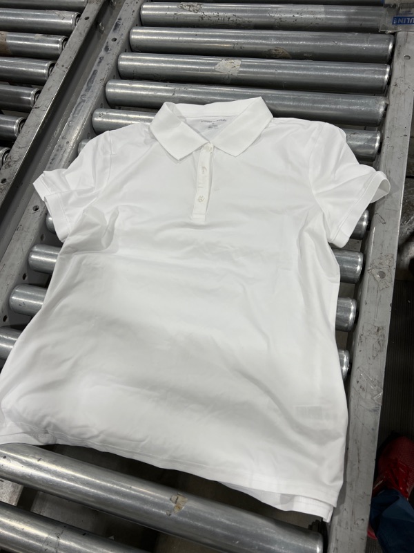 Photo 1 of Amazon essentials white collared shirt Size-M 