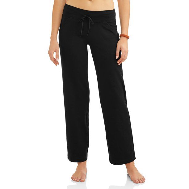 Photo 1 of Athletic Works Women's Dri-More Core Athleisure Relaxed Fit Yoga Pants Size-M