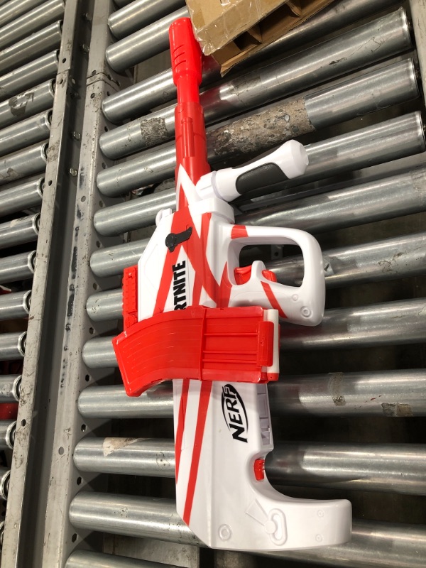 Photo 2 of NERF Fortnite B-AR Motorized Dart Blaster -- Fortnite Converge Wrap