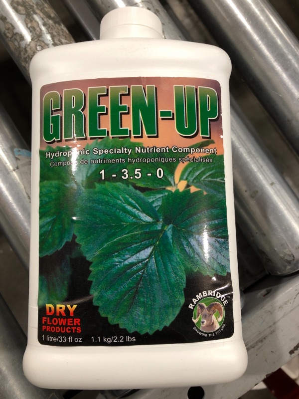 Photo 2 of Dry Flower Products Green Up 1L 1-3.5-0 set of 12