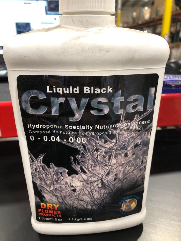 Photo 2 of Liquid Black Crystal, 1L set of 10 