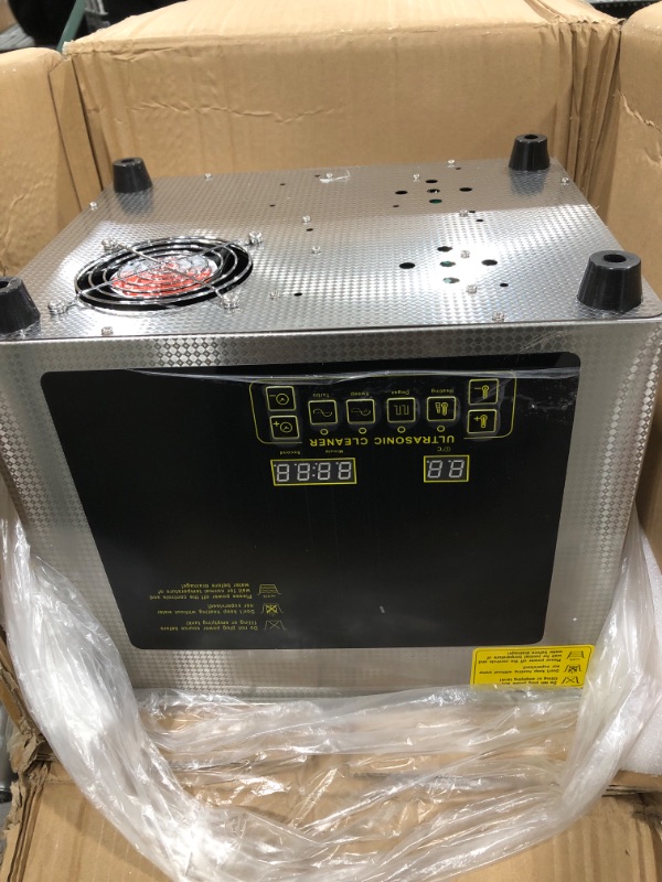 Photo 2 of 10l Digital Ultrasonic Cleaner With Heater 28/40khz Tub Baske