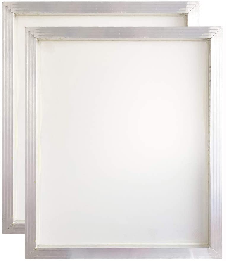 Photo 1 of Aluminum Silk Screen Printing Screens 20 x 24 Inch Frame-160 White Mesh (6 PCS)