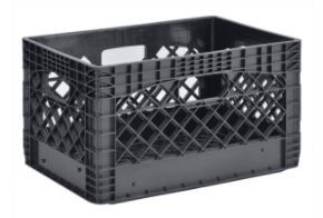 Photo 1 of 19X13 black crate