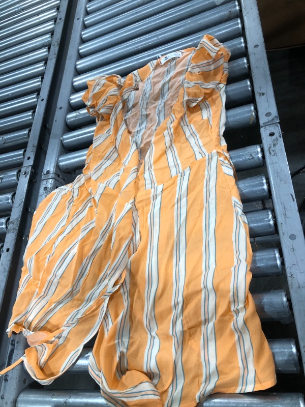 Photo 2 of  Striped Wrap Dress M