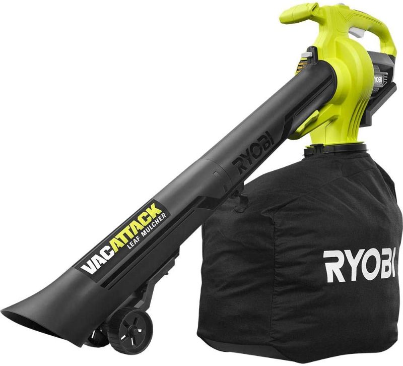 Photo 1 of RYOBI 40-Volt Lithium-Ion Cordless Battery Leaf Vacuum/Mulcher (Tool Only)