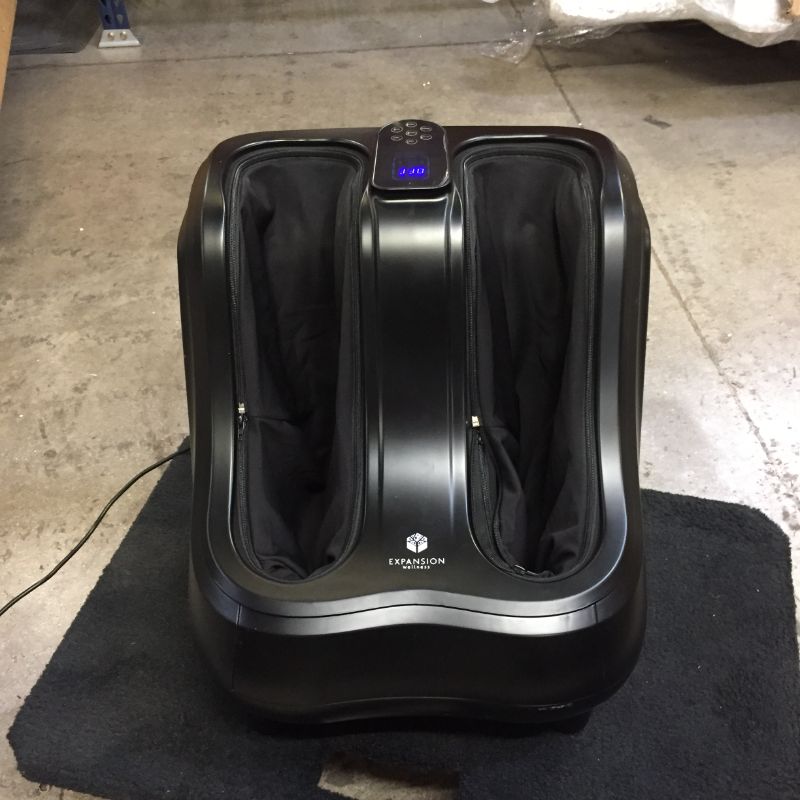 Photo 2 of Shiatsu Heated Foot and Calf Massager Machine to Relieve Sore Feet, Ankles, Calfs and Legs, Deep Kneading Therapy, Relaxation Vibration and Rolling & Stimulates Blood Circulation
