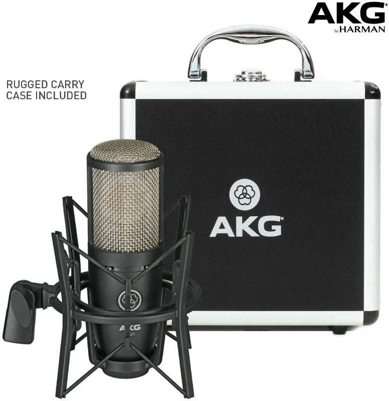 Photo 1 of AKG Pro Audio P220 Vocal Condenser Microphone, Black
