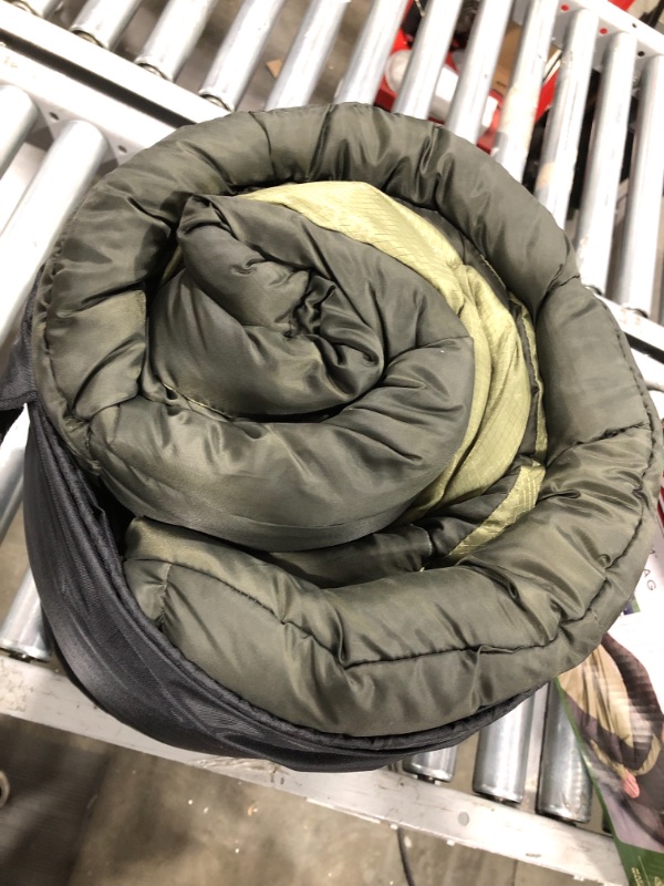 Photo 3 of Coleman North Rim Extreme Weather Adult Mummy Sleeping Bag, Olive