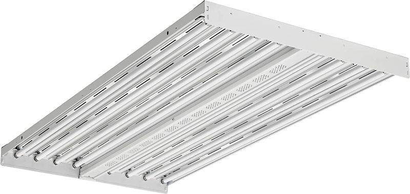 Photo 1 of Lithonia Lighting IBZT5 6 Contractor Select 6-Light T5HO Fluorescent High Bay, 120 Volts, 54 Watts, White
