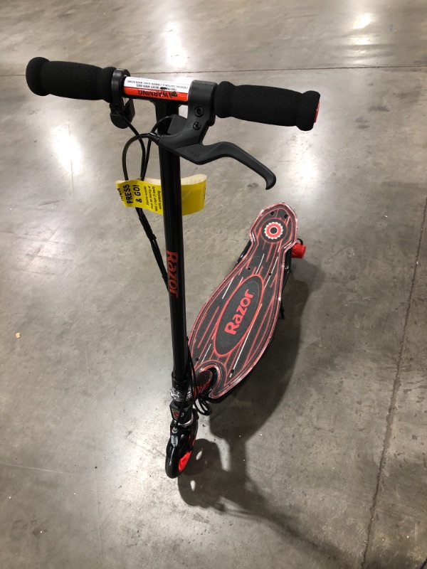 Photo 1 of Razor Power Core E90 Glow Electric Scooter - Hub Motor, LED Light-Up Deck, Up to 10 mph and 60 min Ride Time, for Kids 8+
