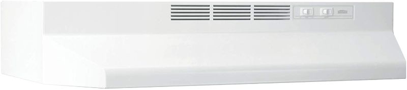 Photo 1 of Broan-NuTone 413601 Non-Ducted Under-Cabinet Ductless Range Hood Insert, 36-Inch, White
