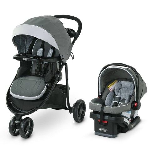 Photo 1 of Graco Modes 3 Lite DLX Travel System with SnugRide Infant Car Seat
