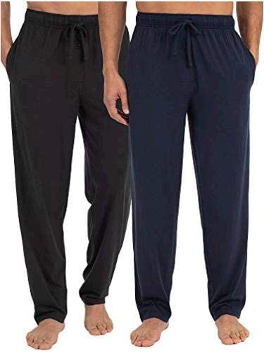 Photo 1 of Fruit of the Loom Men's Extended Sizes Jersey Knit Sleep Pant 2 pack size 2xLT
