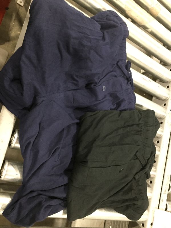 Photo 2 of Fruit of the Loom Men's Extended Sizes Jersey Knit Sleep Pant 2 pack size 2xLT
