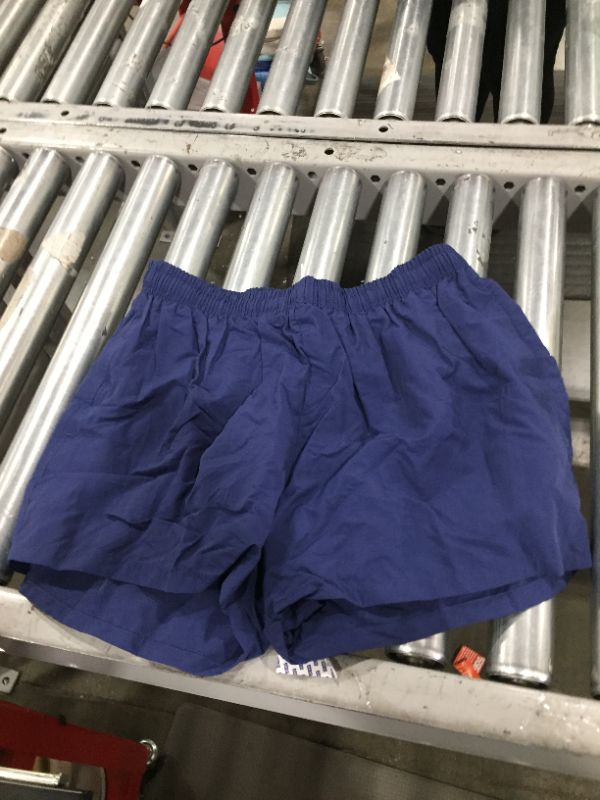 Photo 1 of mens pocket blue swim shorts size L