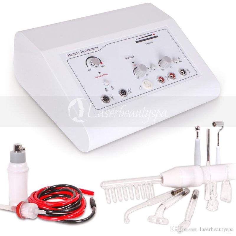 Photo 1 of 4in1 Multi-Function HF Massager Galvanic Vacuum Spray For Home Use Beauty Machine
