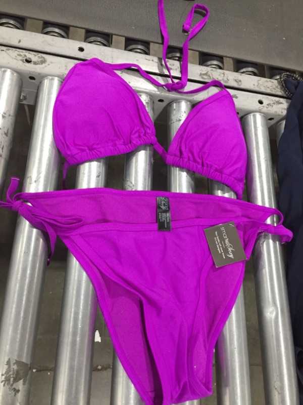 Photo 2 of Smart & Sexy Women's String Bikini Set PURPLE 
