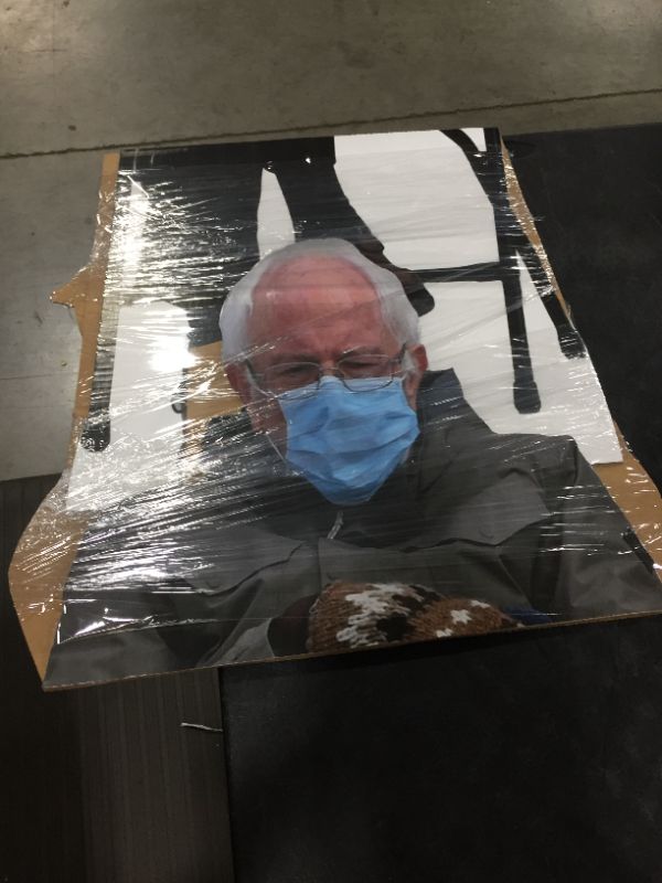 Photo 2 of Bernie Sanders Mitten Cardboard Cutout 55"