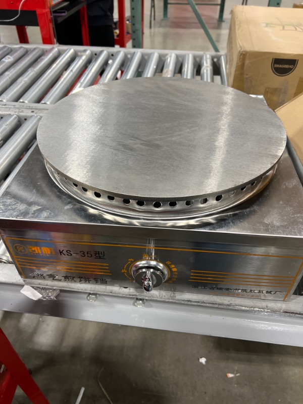 Photo 1 of 16in stainless steel crepe/pancake maker 