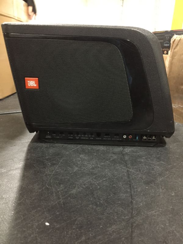 Photo 2 of JBL Basspro Micro - Dockable powered subwoofer system, Black
