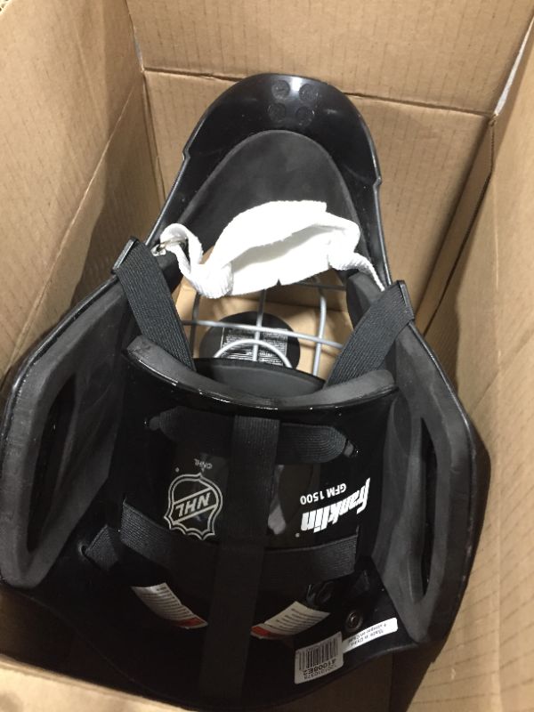 Photo 3 of Franklin Sports Youth Hockey Goalie Masks -Street Hockey Goalie Mask for Kids - GFM1500 - Perfect for Street and Indoor Hockey - NHL
