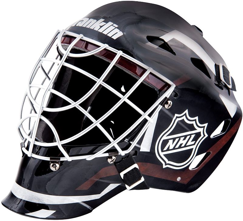 Photo 1 of Franklin Sports Youth Hockey Goalie Masks -Street Hockey Goalie Mask for Kids - GFM1500 - Perfect for Street and Indoor Hockey - NHL
