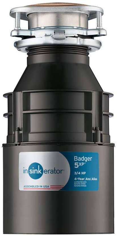 Photo 1 of InSinkErator Garbage Disposal, Badger 5XP, 3/4 HP Continuous Feed