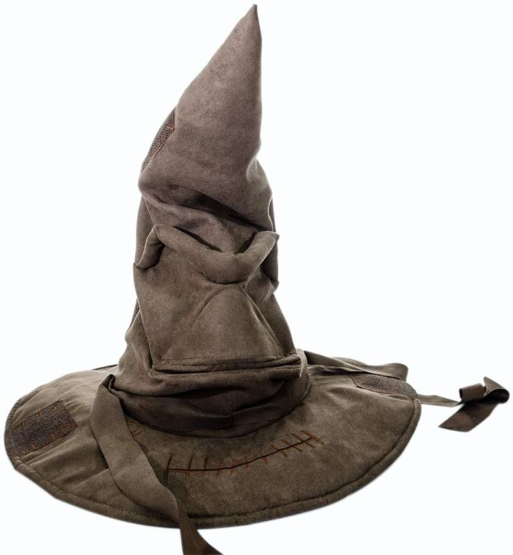 Photo 1 of Harry Potter Real Talking Sorting Hat Animated Costume, Brown