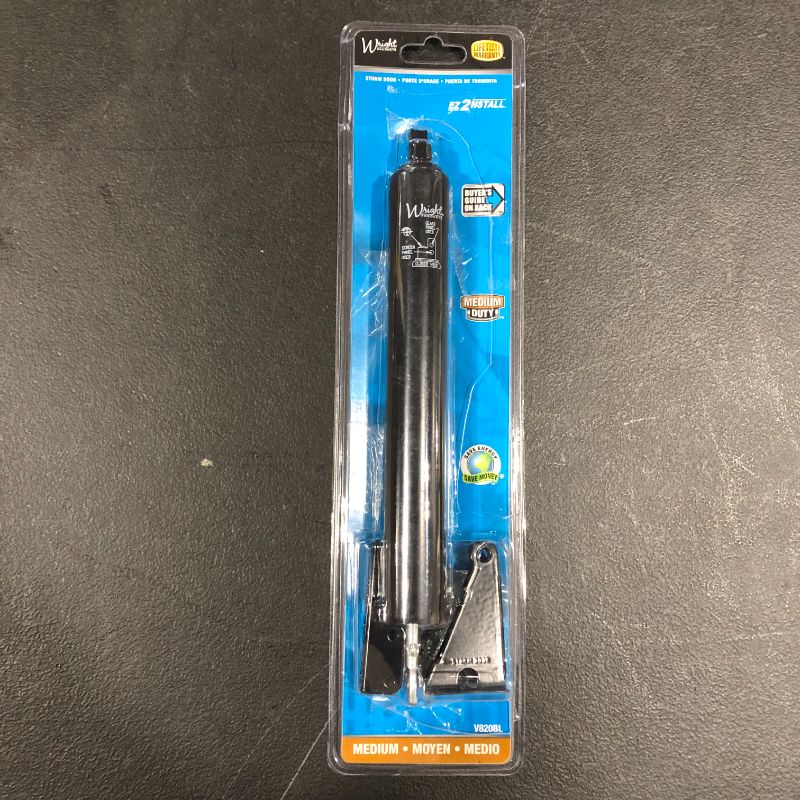 Photo 1 of Touch 'n Hold Smooth Door Closer - Single Kit (Bronze) - Standard-Duty Door Closer with Touch-Button Hold Open Feature & Smooth Closing Motion – for (Medium & Lightweight) Storm, Screen Doors.