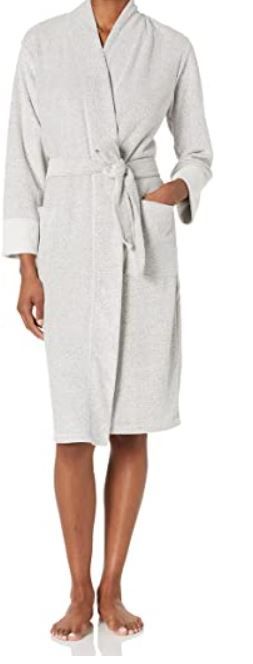 Photo 1 of N Natori Nirvana Brushed Terry Bathrobe Robe for Women MEDIUM