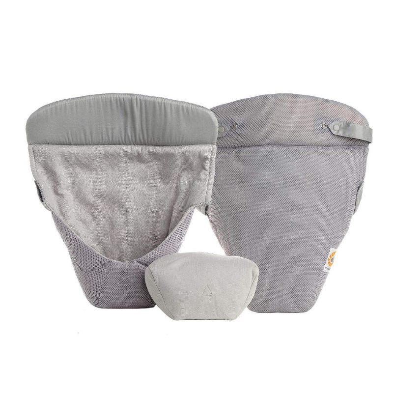 Photo 1 of Ergobaby Easy Snug Infant Insert, Grey, Cool Air Mesh