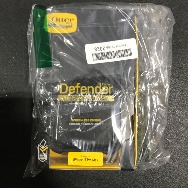 Photo 2 of OTTERBOX DEFENDER SERIES SCREENLESS EDITION Case for iPhone 11 Pro Max - BLACK